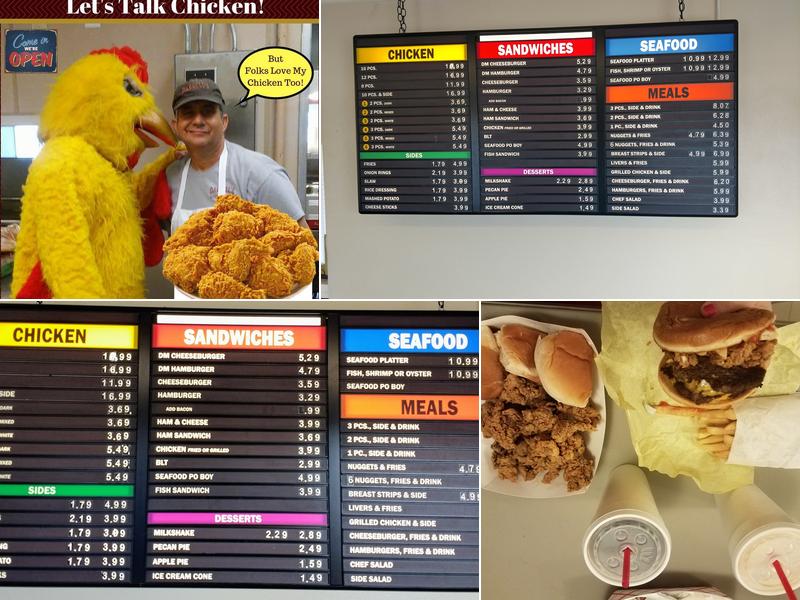 Darrell's Restaurant Menu