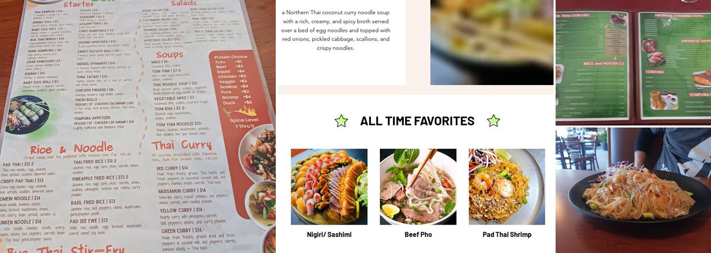 Bua Menu