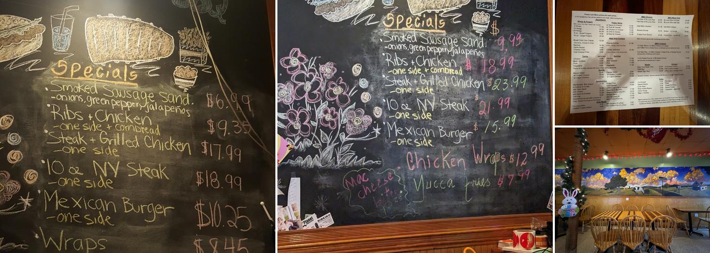 Westside Steak & BBQ Menu