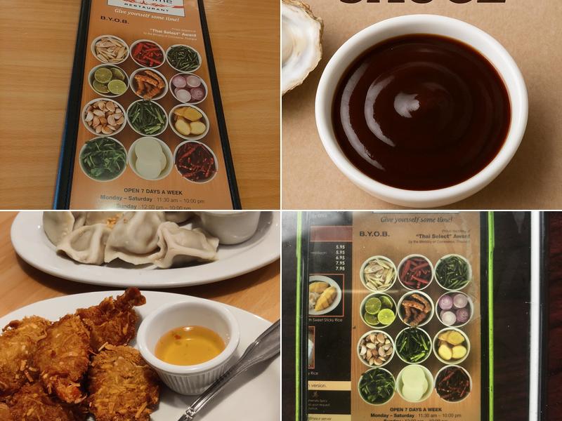 Thai Time Menu