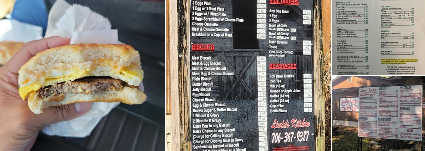 Linda's Kitchen Menu
