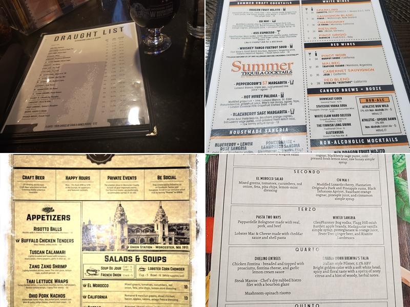 Peppercorn's Grille & Tavern Menu