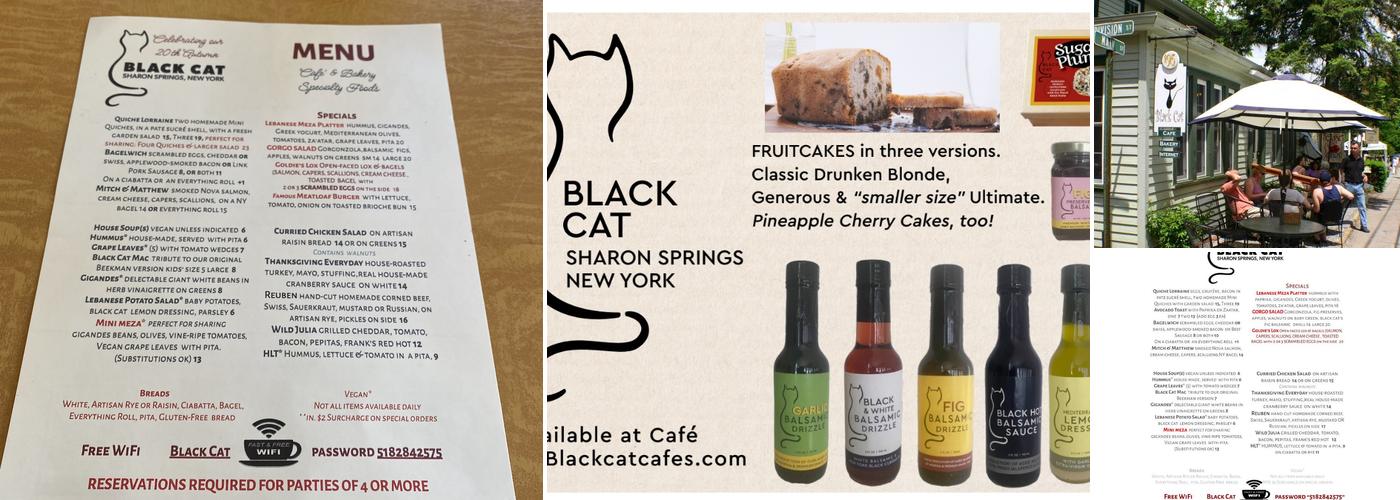 Black Cat Menu