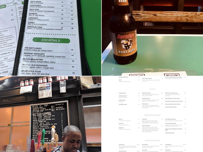 Comet Ping Pong Menu