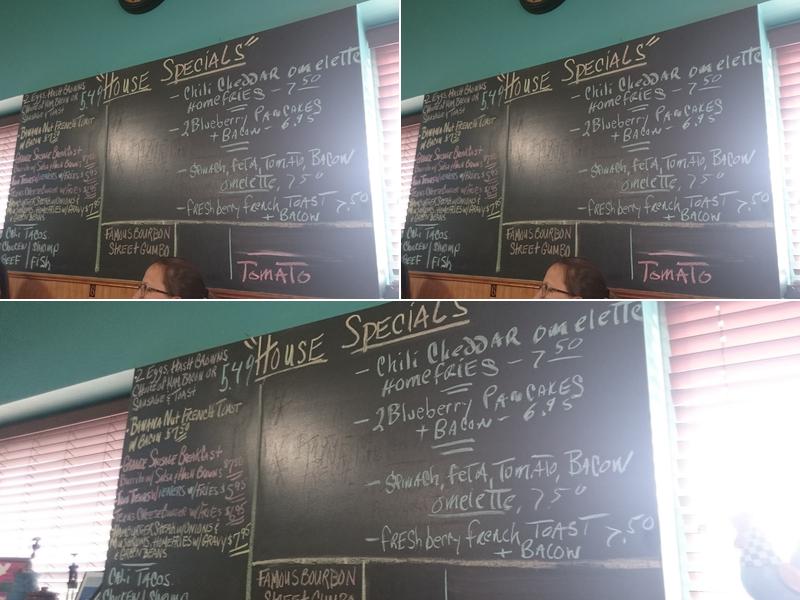 Rich's Restaurant Menu