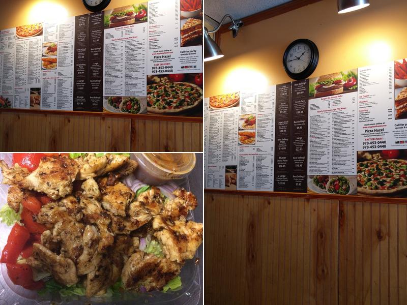 Pizza Hazel Menu