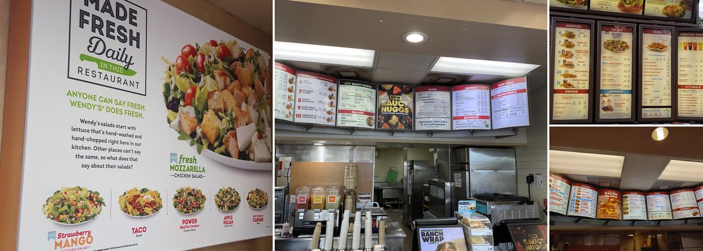 Wendy's Menu
