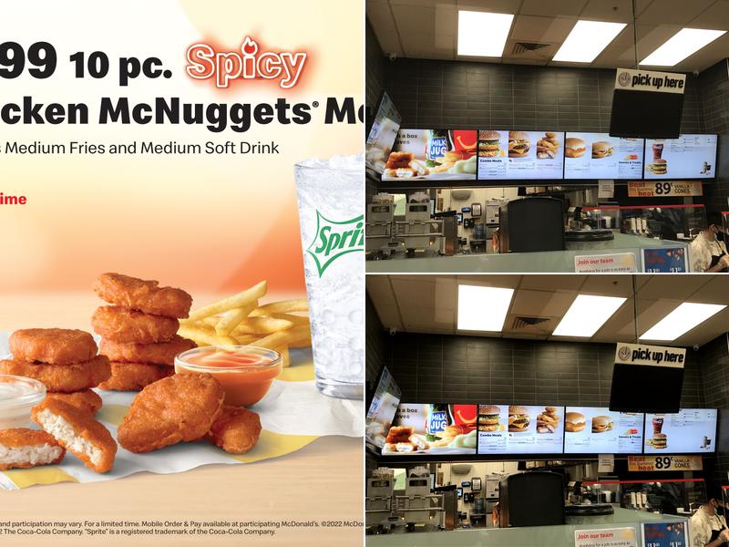 McDonald's Menu