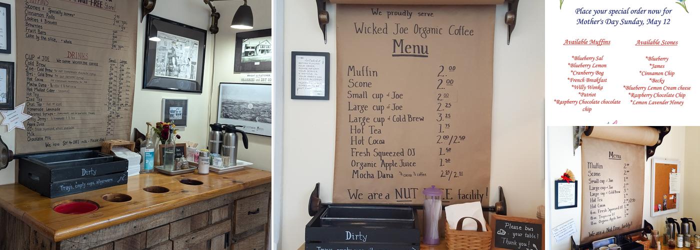 Muffins on Main Menu