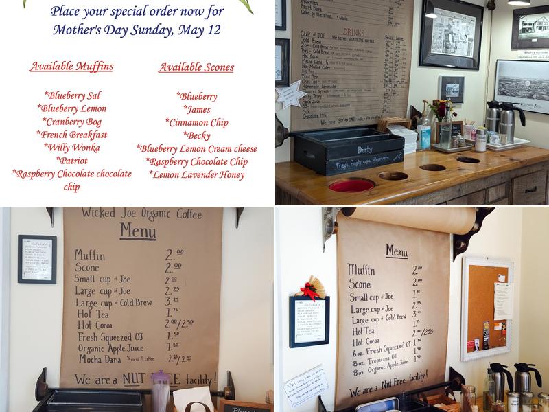 Muffins on Main Menu