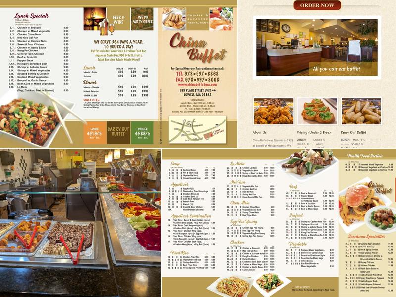 China Buffet Menu
