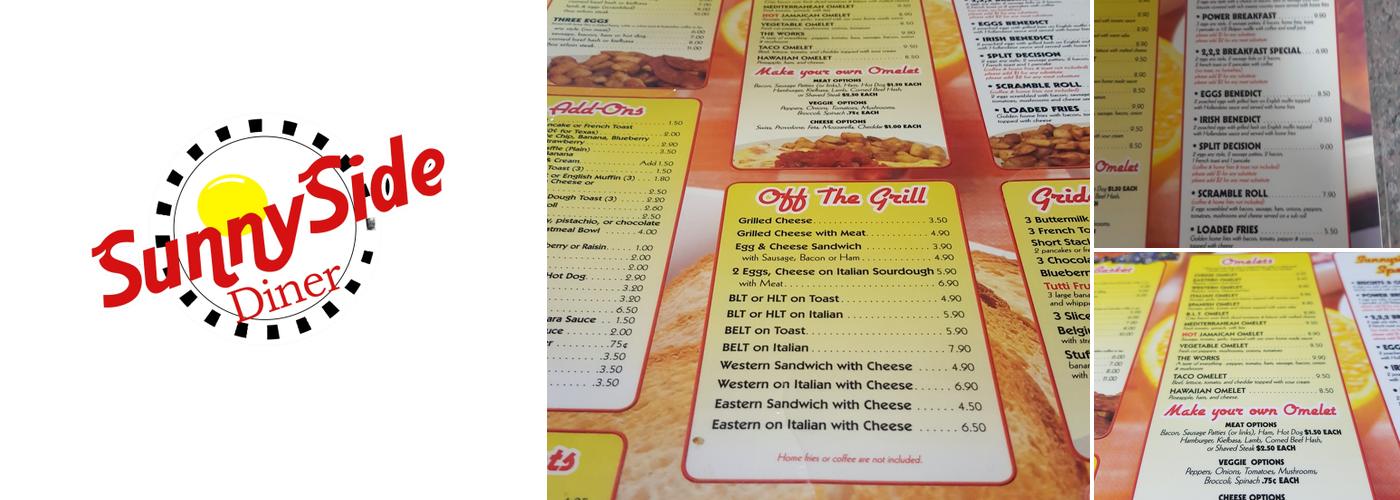 Sunnyside Diner Menu