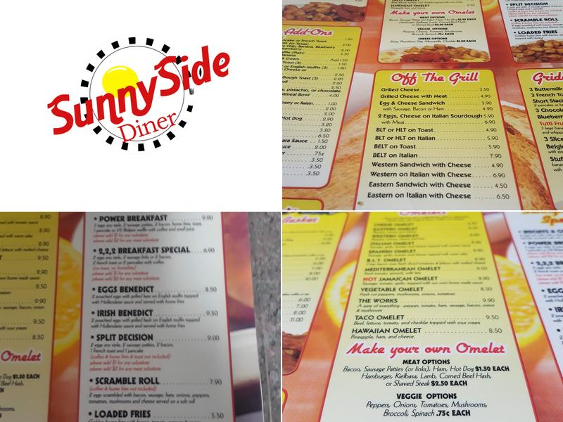 Sunnyside Diner Menu