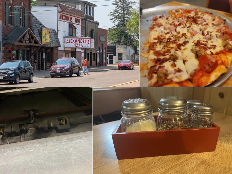 Alexander's Pizza 205 Front St, Minocqua