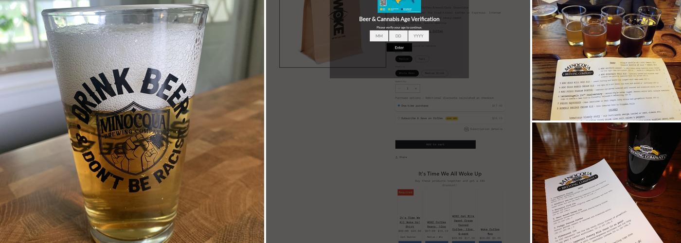 Minocqua Brewing Company Menu