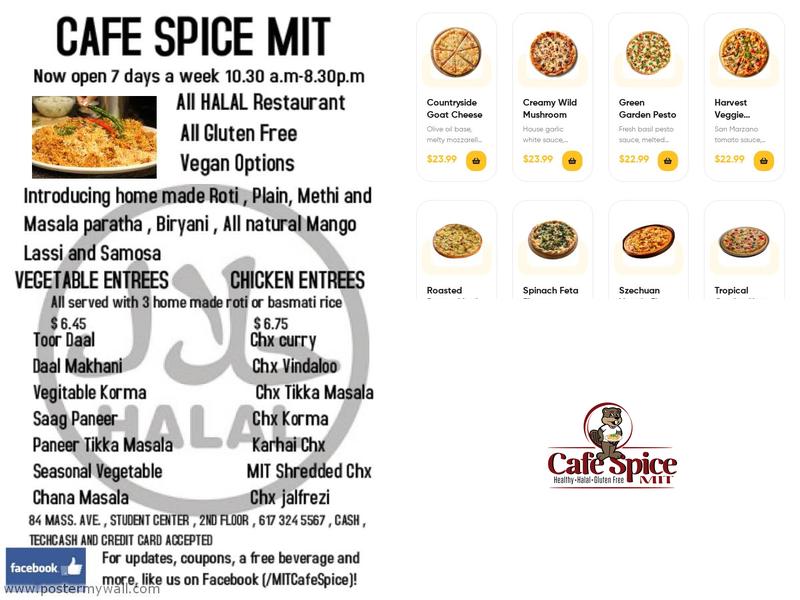 Cafe Spice Menu
