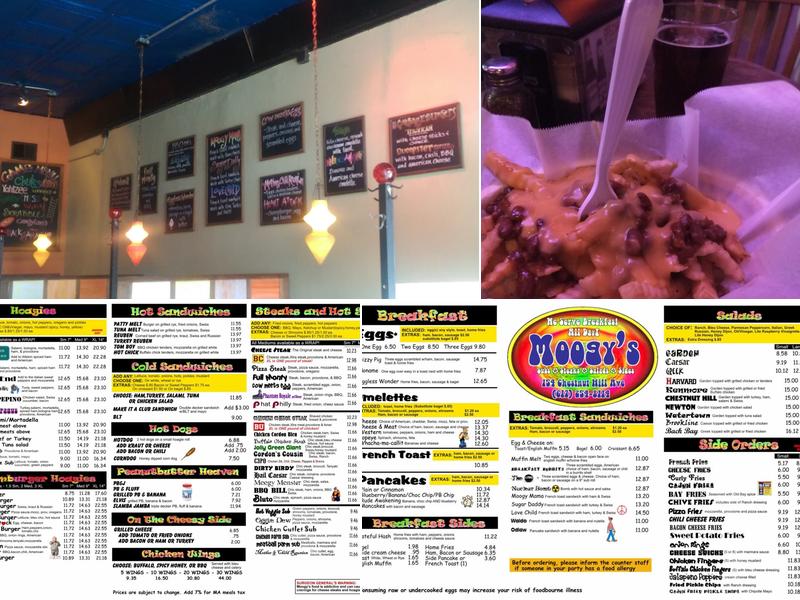 Moogy's Menu