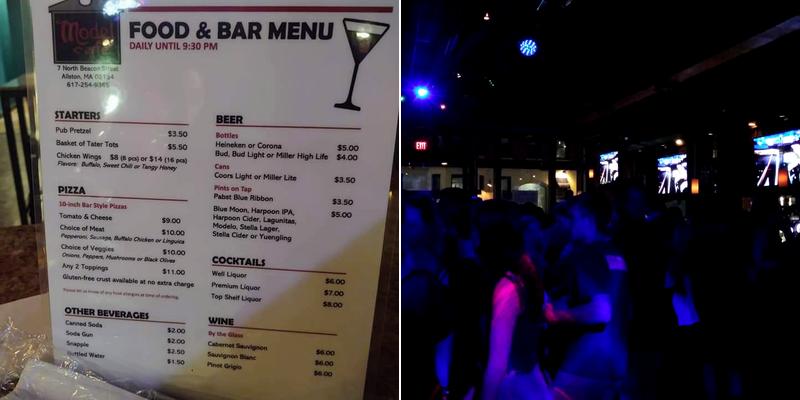 Model Cafe Menu