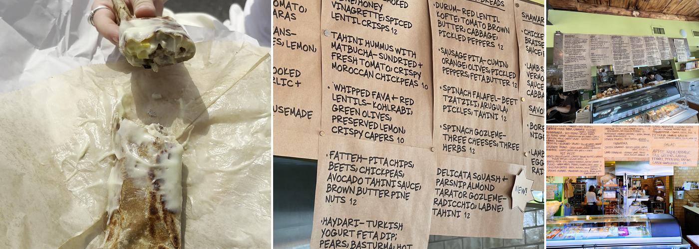 Sofra Bakery & Cafe Menu