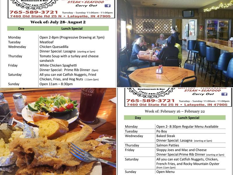 Roberts Americus Restaurant Menu