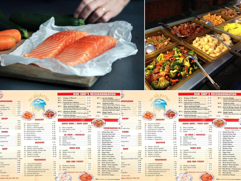 Tin Tin Buffet Menu