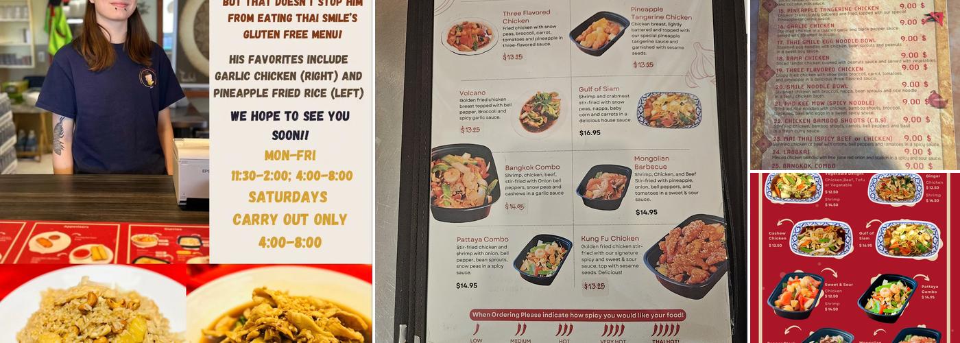 Thai Smile Menu