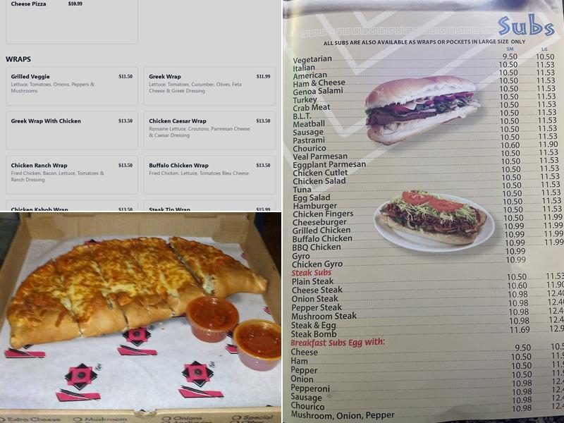 Pizza Time Fallrive Menu