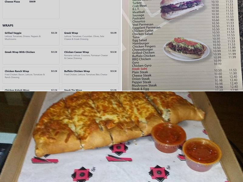 Pizza Time Fallrive Menu