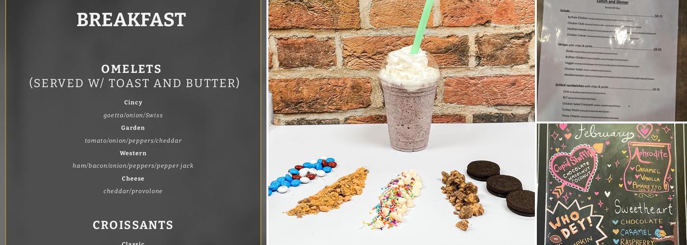 Aroma's Java Cafe Menu