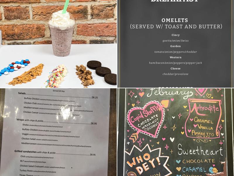 Aroma's Java Cafe Menu