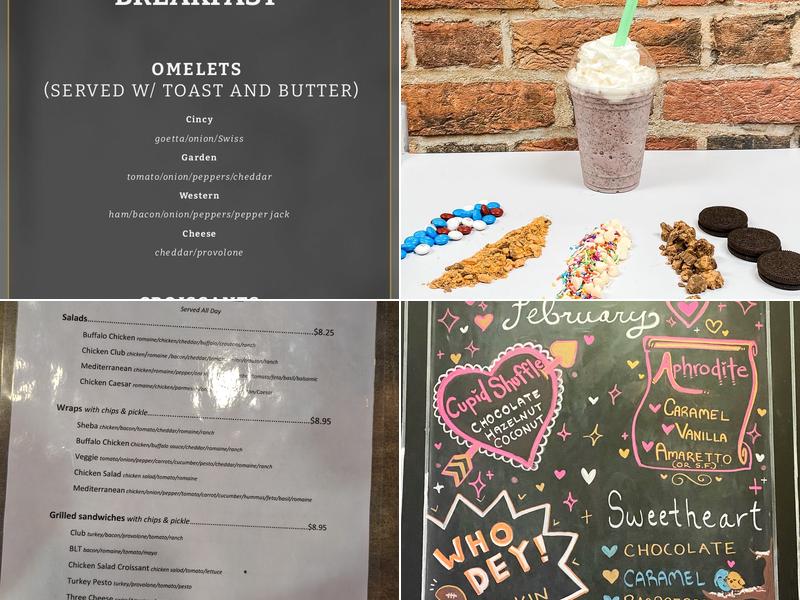 Aroma's Java Cafe Menu