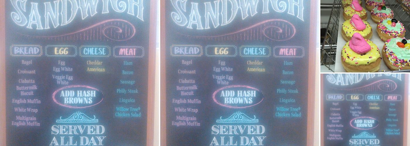 Honey Dew Donuts Menu