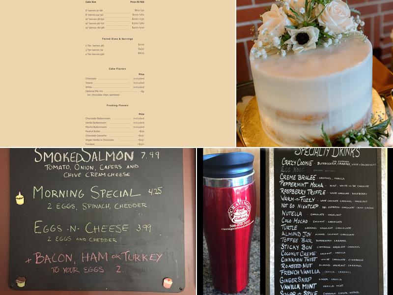CRAVINGS CAKES Menu