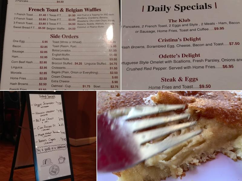 The Breakfast Klub Menu