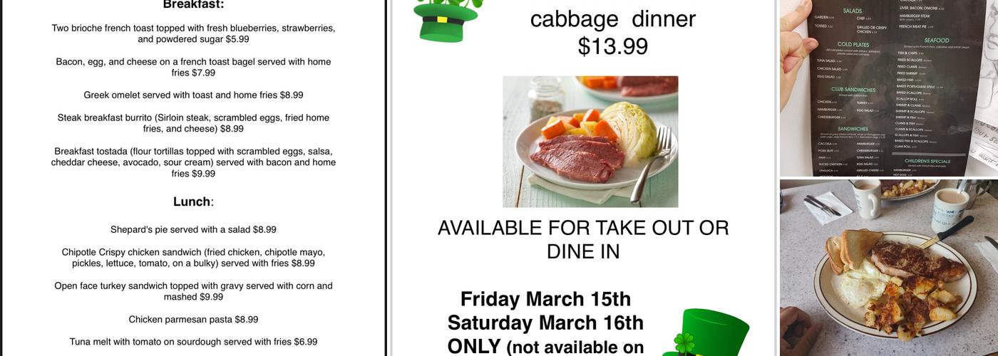 Willow Tree Restaurant Menu