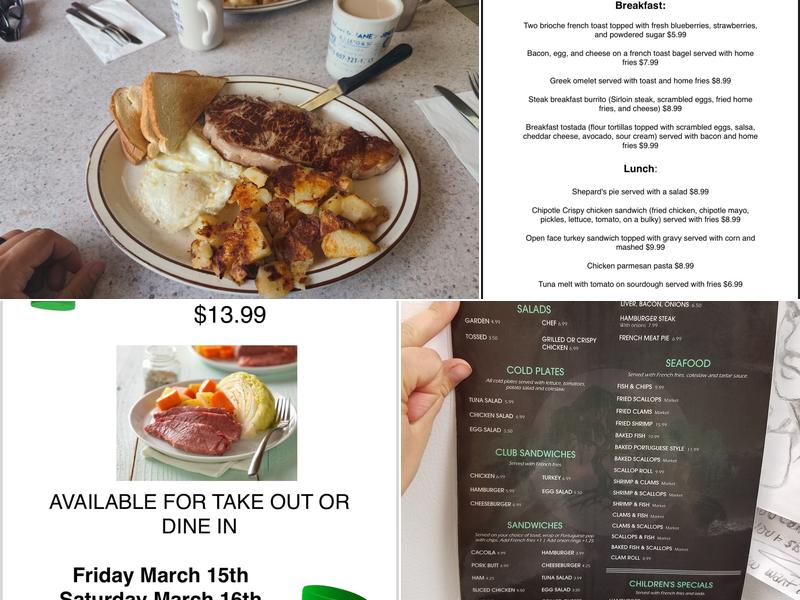 Willow Tree Restaurant Menu