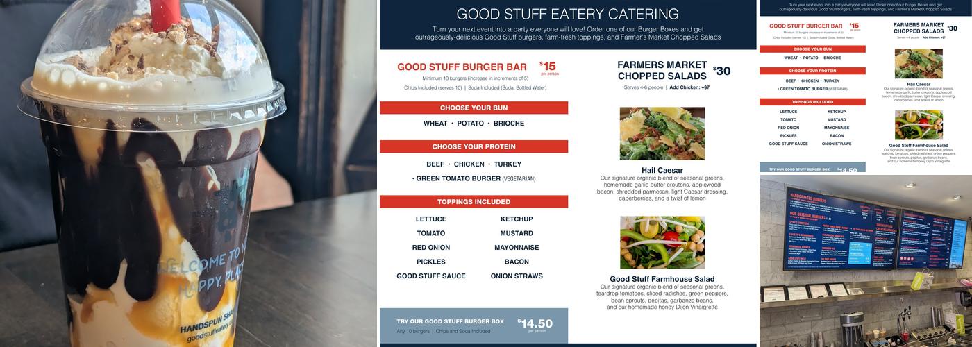 Good Stuff Eatery Menu