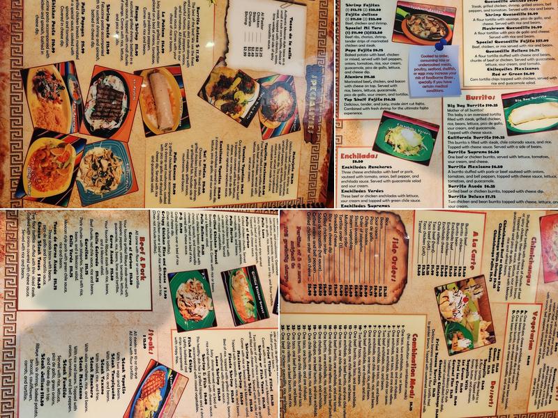 Mi Toro Menu