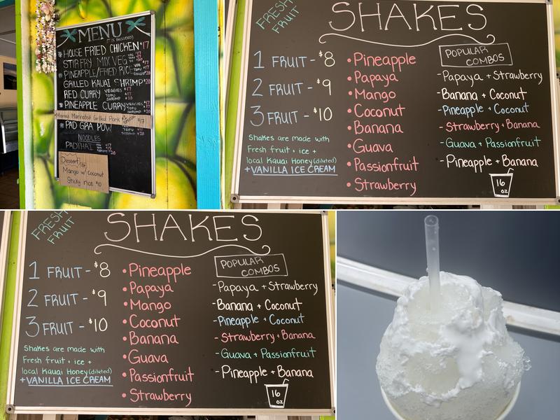 Coconut Corner Menu
