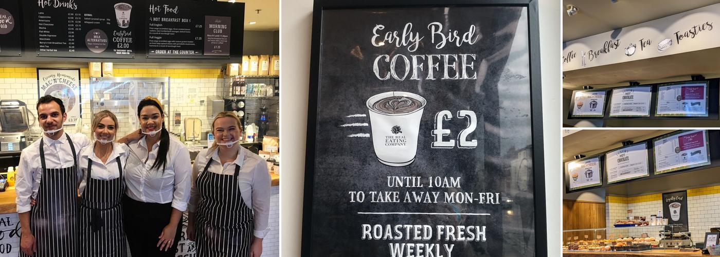 The Real Eating Company Menu