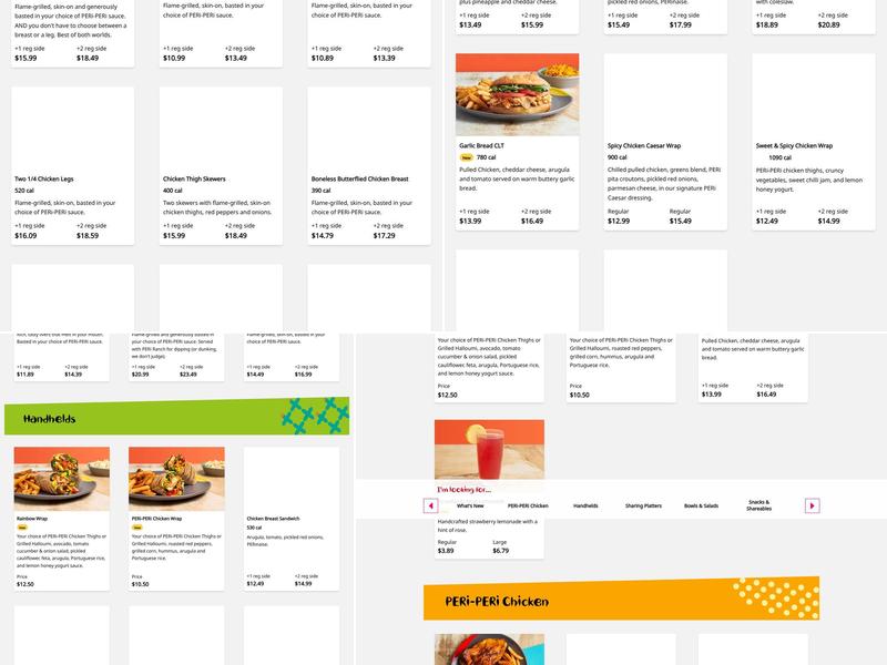 Nando's Peri-Peri Menu