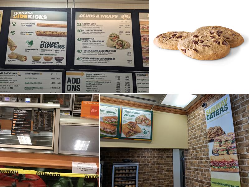 Subway Menu