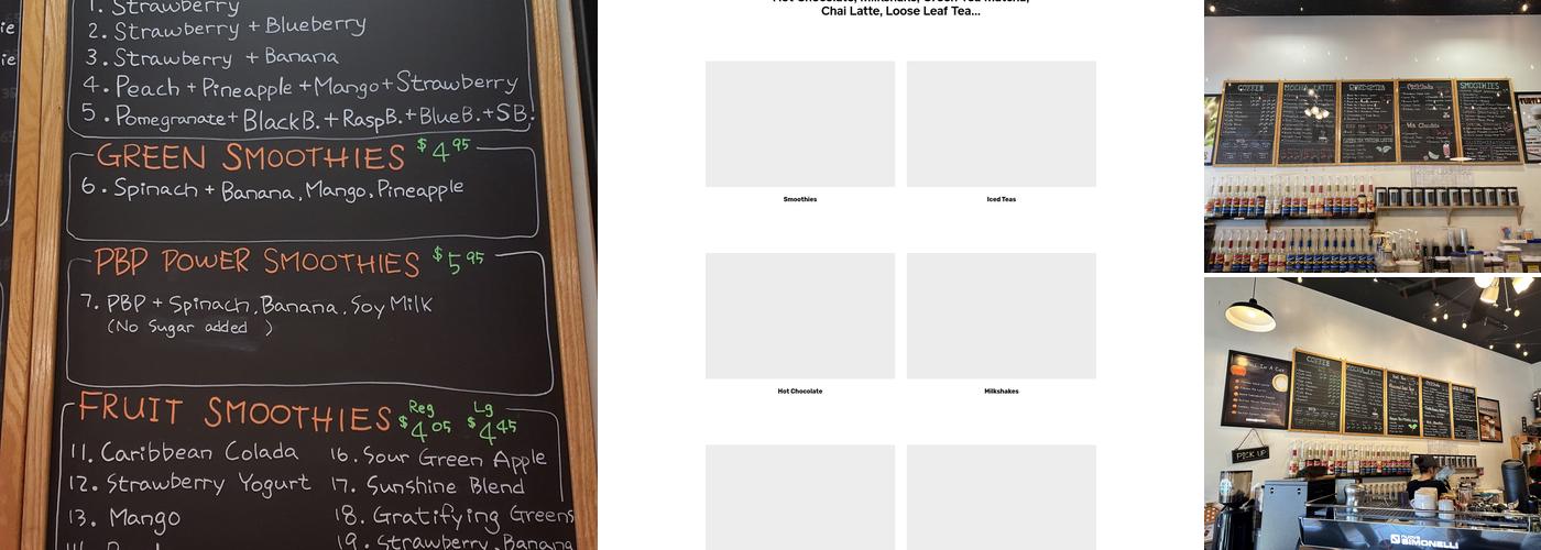 Common Grounds Coffee House Menu