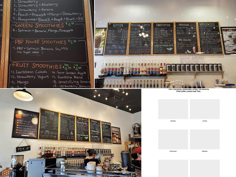 Common Grounds Coffee House Menu