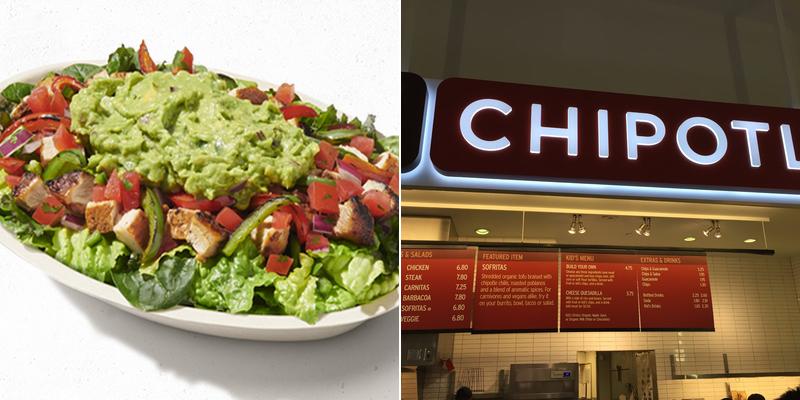 Chipotle Mexican Grill Menu
