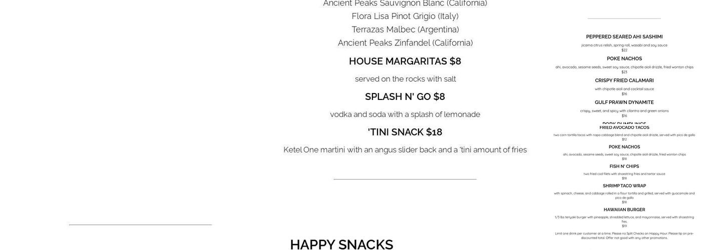 River Grill Menu