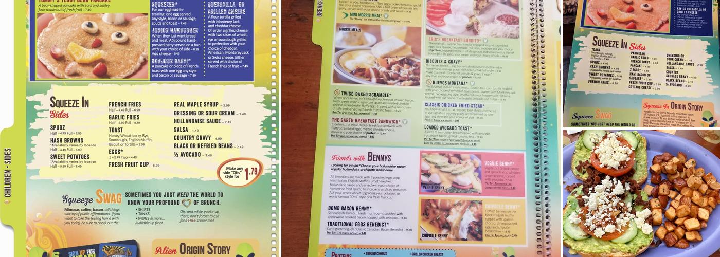 Squeeze In Menu