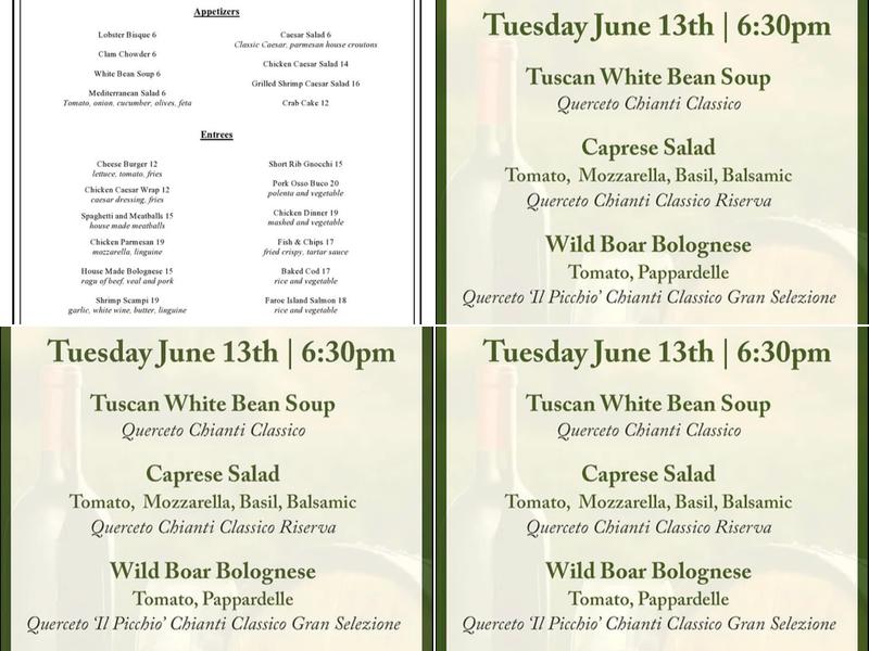 Zef Cicchetti & Raw Bar and Alba Menu