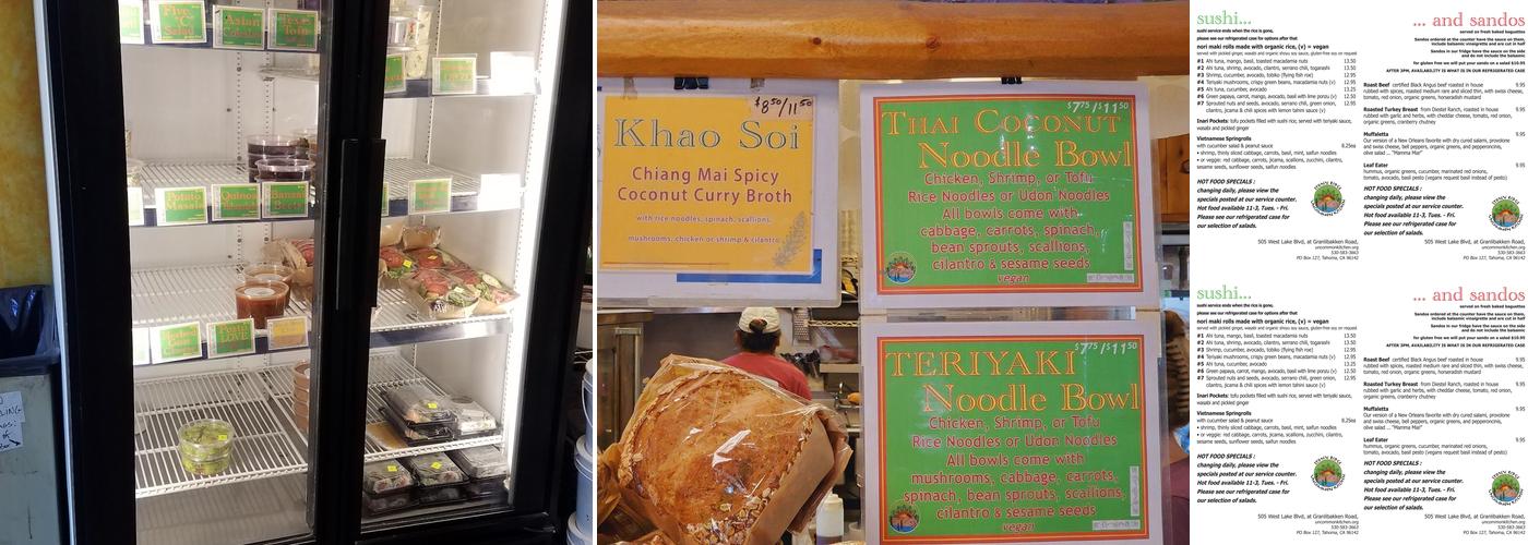 Stony Ridge Uncommon Kitchen Menu