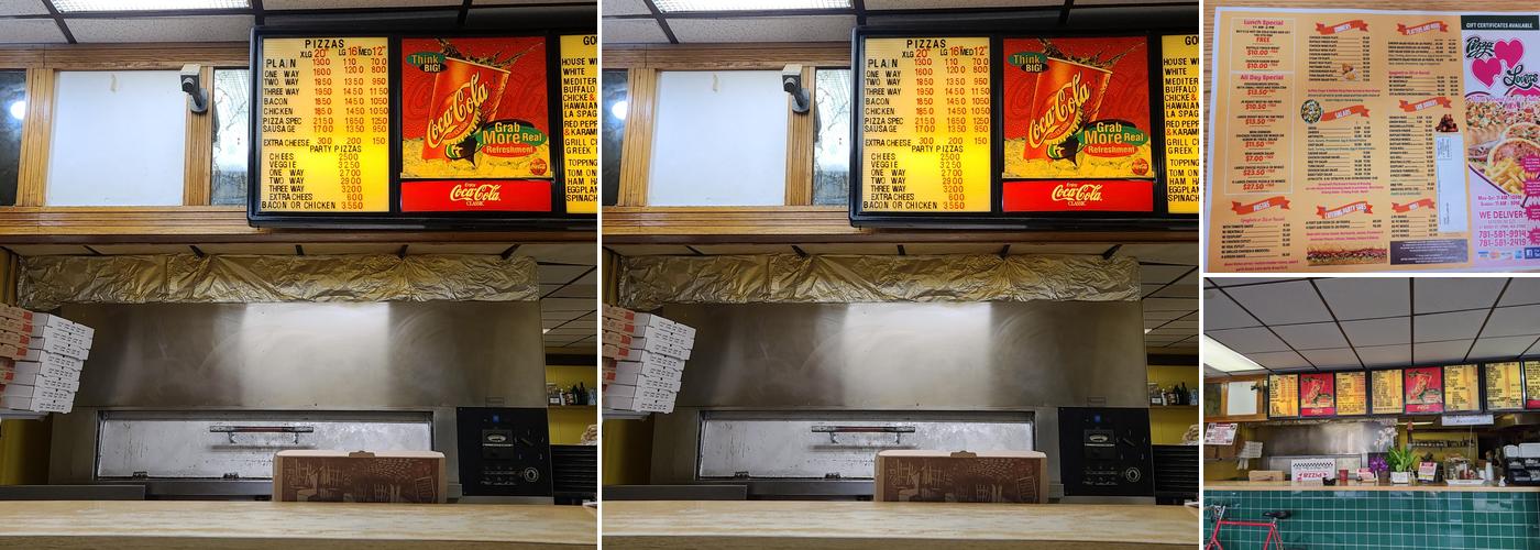 Pizza Lovers Menu